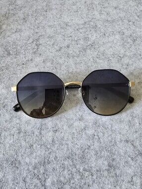 400 UV Metal Round Sunglasses